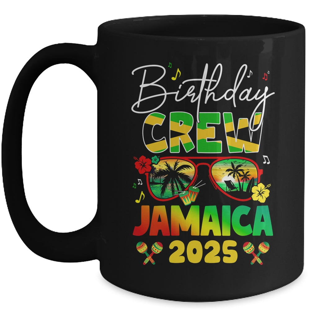 Birthday Crew Jamaica 2025 Birthday Girl Party Matching Mug | teecentury