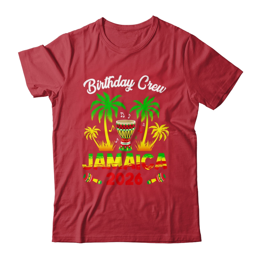 Birthday Crew Jamaica 2026 30th 50th Girl Party Family Shirt & Hoodie | teecentury