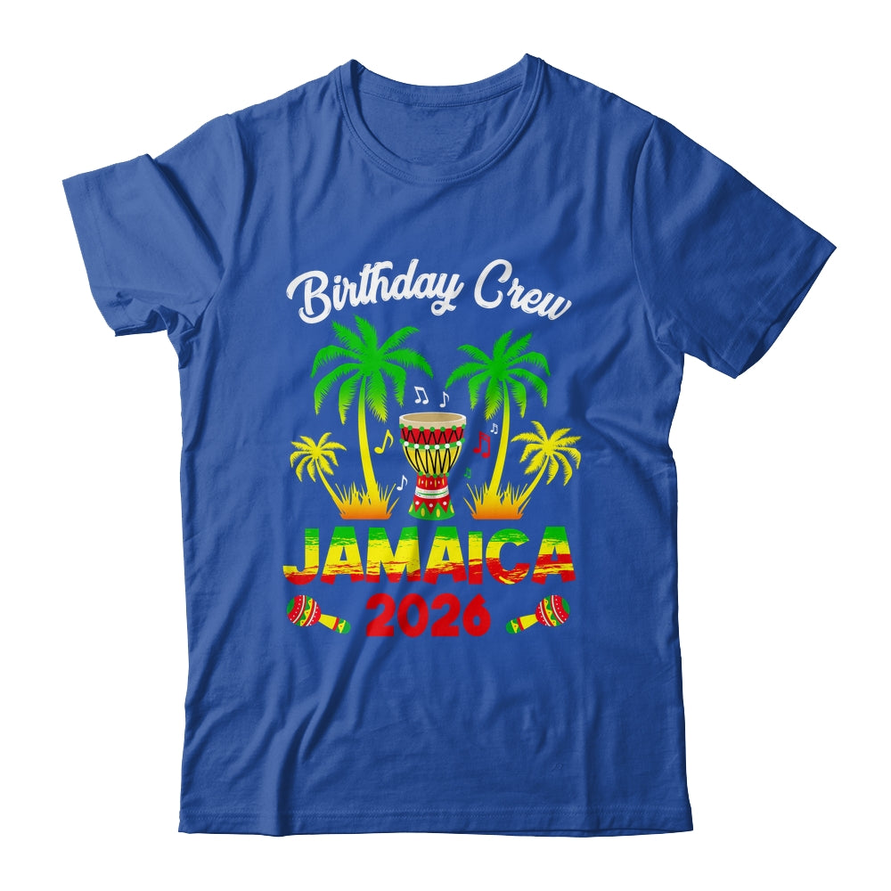 Birthday Crew Jamaica 2026 30th 50th Girl Party Family Shirt & Hoodie | teecentury