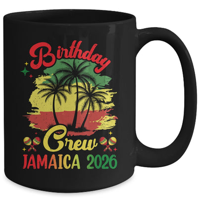 Birthday Crew Jamaica 2026 30th 50th Party Vacation Matching Mug | teecentury