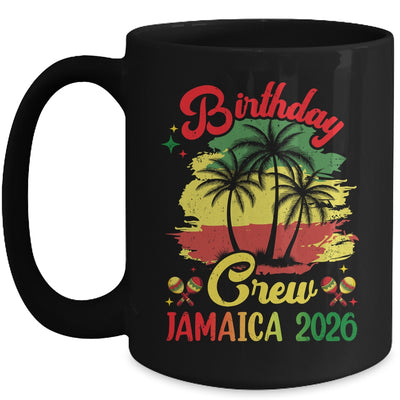 Birthday Crew Jamaica 2026 30th 50th Party Vacation Matching Mug | teecentury