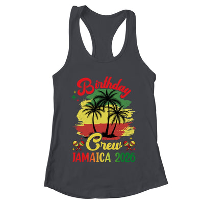 Birthday Crew Jamaica 2026 30th 50th Party Vacation Matching Shirt & Tank Top | teecentury
