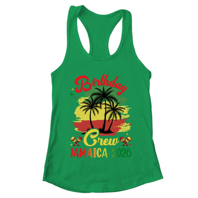 Birthday Crew Jamaica 2026 30th 50th Party Vacation Matching Shirt & Tank Top | teecentury