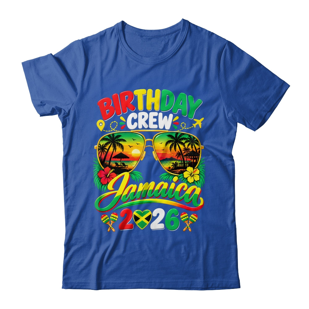 Birthday Crew Jamaica 2026 Family Reunion Sisters Girls Trip Shirt & Tank Top | teecentury