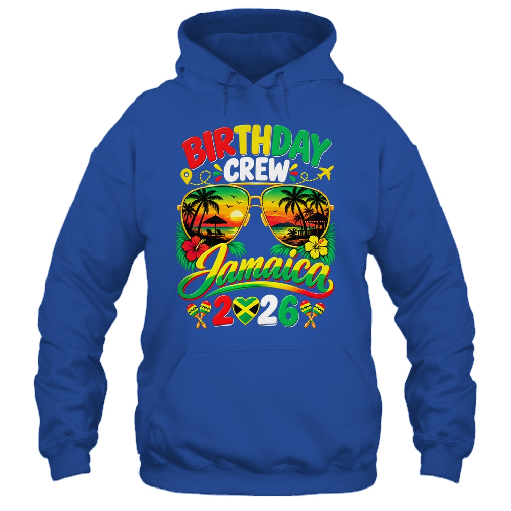 Birthday Crew Jamaica 2026 Family Reunion Sisters Girls Trip Shirt & Tank Top | teecentury