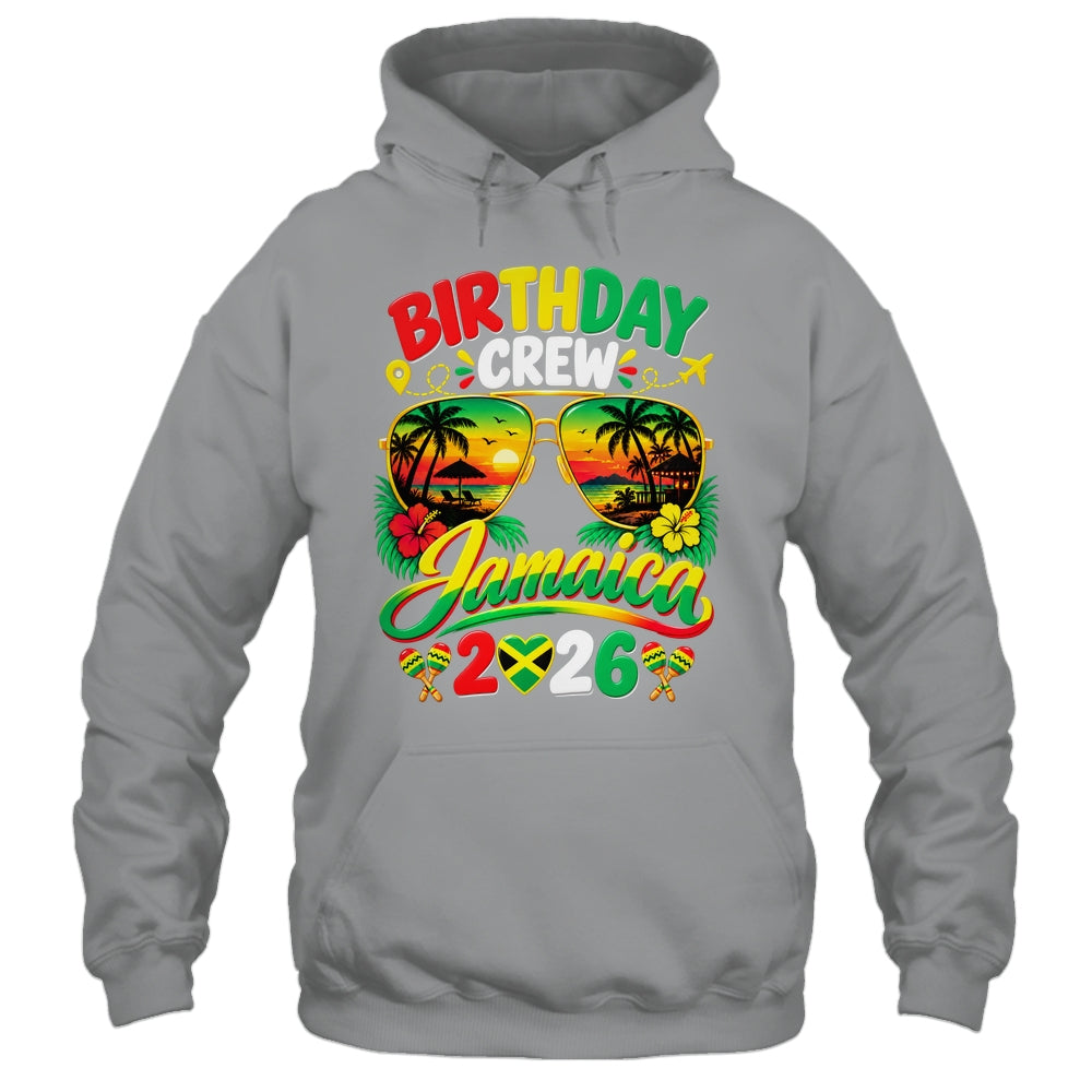 Birthday Crew Jamaica 2026 Family Reunion Sisters Girls Trip Shirt & Tank Top | teecentury