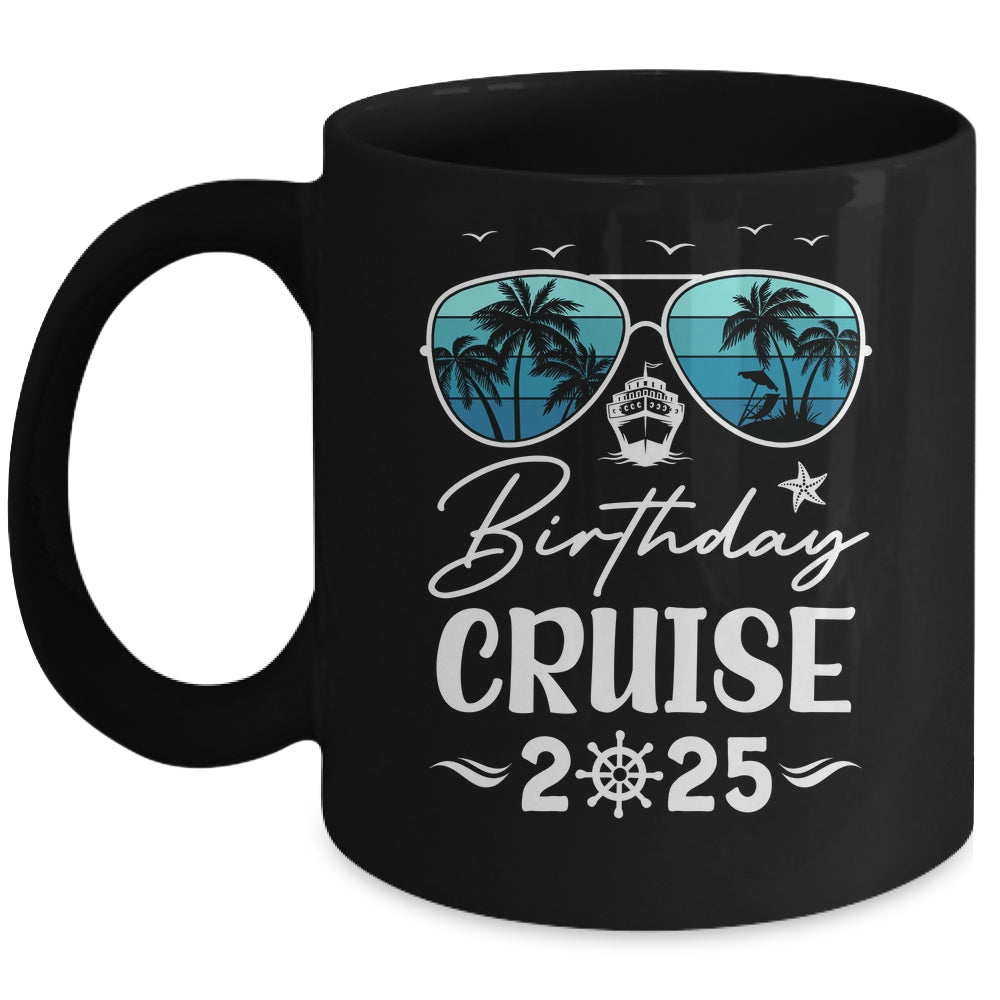 Birthday Cruise 2025 Party Vacation Squad Birthday Trip Mug | teecentury