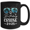 Birthday Cruise 2025 Party Vacation Squad Birthday Trip Mug | teecentury