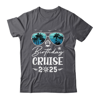 Birthday Cruise 2025 Party Vacation Squad Birthday Trip Shirt & Tank Top | teecentury