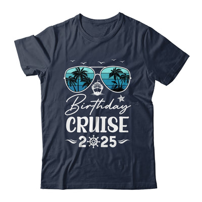 Birthday Cruise 2025 Party Vacation Squad Birthday Trip Shirt & Tank Top | teecentury