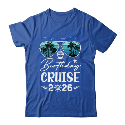 Birthday Cruise 2026 Party Vacation Squad Birthday Trip Shirt & Tank Top | teecentury