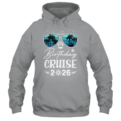 Birthday Cruise 2026 Party Vacation Squad Birthday Trip Shirt & Tank Top | teecentury