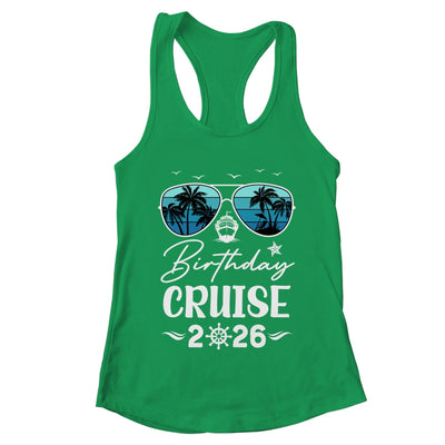 Birthday Cruise 2026 Party Vacation Squad Birthday Trip Shirt & Tank Top | teecentury
