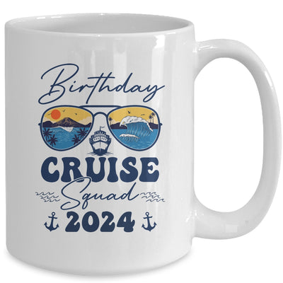Birthday Cruise Squad 2024 Vacation Matching Family Mug | teecentury