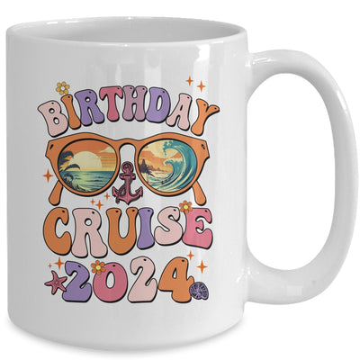 Birthday Cruise Squad 2024 Vacation Tie Dye Matching Family Mug | teecentury