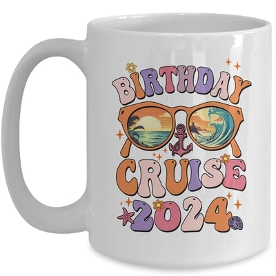 Birthday Cruise Squad 2024 Vacation Tie Dye Matching Family Mug | teecentury