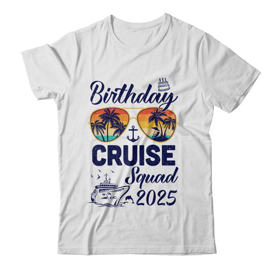 Birthday Cruise Squad 2025 Vacation Cruise Birthday Party Shirt & Tank Top | teecentury