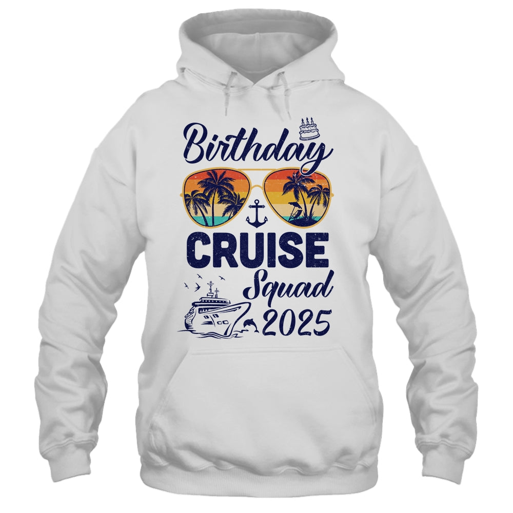 Birthday Cruise Squad 2025 Vacation Cruise Birthday Party Shirt & Tank Top | teecentury