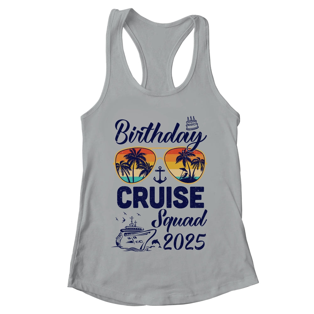 Birthday Cruise Squad 2025 Vacation Cruise Birthday Party Shirt & Tank Top | teecentury