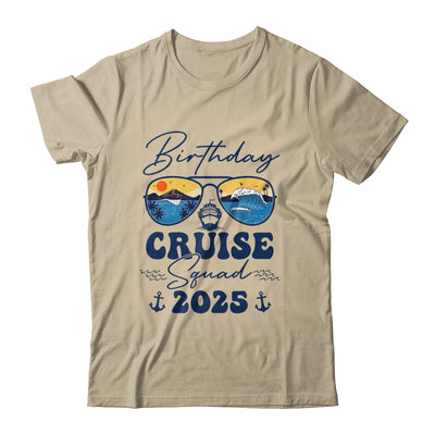 Birthday Cruise Squad 2025 Vacation Matching Family Shirt & Tank Top | teecentury