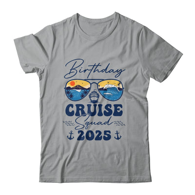 Birthday Cruise Squad 2025 Vacation Matching Family Shirt & Tank Top | teecentury