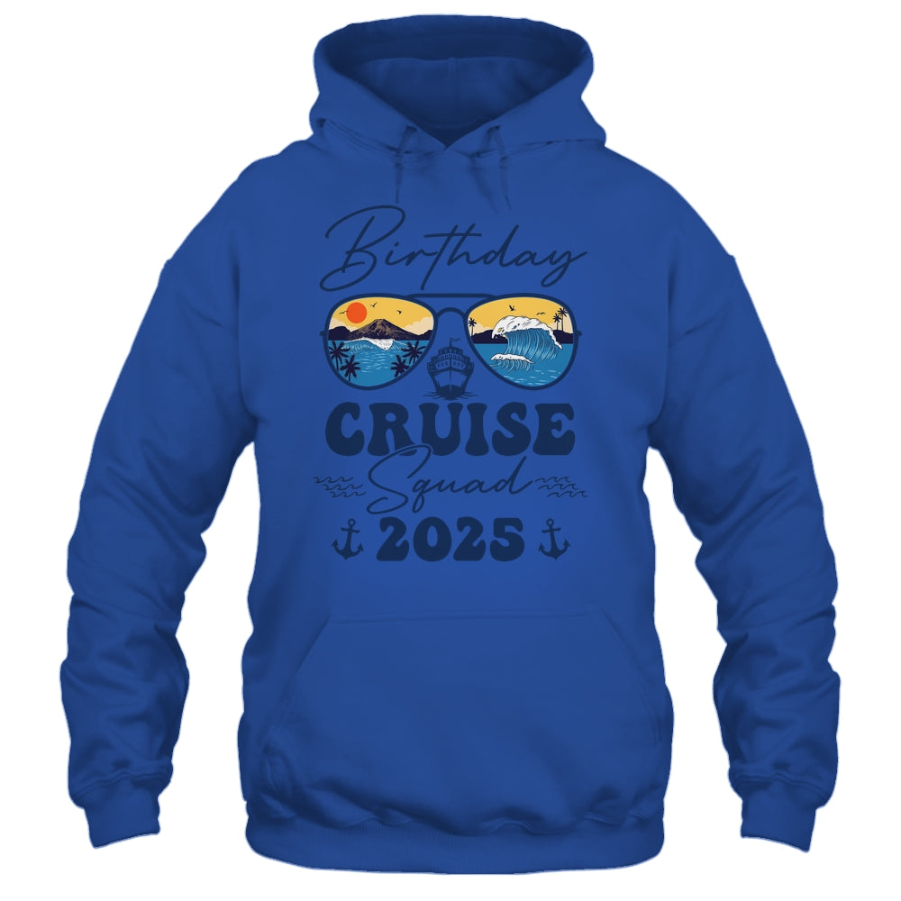 Birthday Cruise Squad 2025 Vacation Matching Family Shirt & Tank Top | teecentury