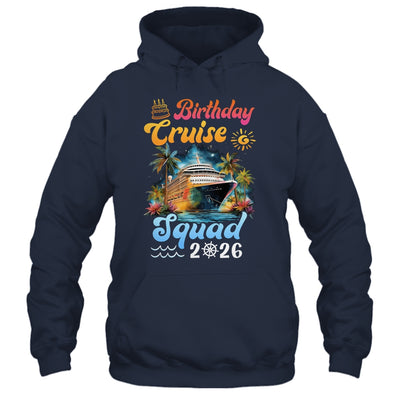 Birthday Cruise Squad 2026 Cruise Birthday Party Vacation Shirt & Tank Top | teecentury
