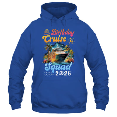 Birthday Cruise Squad 2026 Cruise Birthday Party Vacation Shirt & Tank Top | teecentury