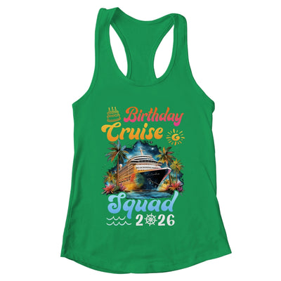 Birthday Cruise Squad 2026 Cruise Birthday Party Vacation Shirt & Tank Top | teecentury
