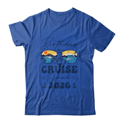 Birthday Cruise Squad 2026 Vacation Matching Family Shirt & Tank Top | teecentury