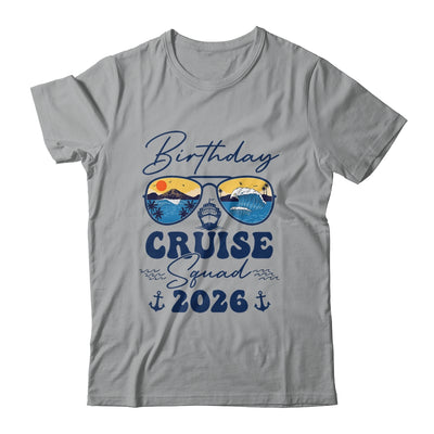 Birthday Cruise Squad 2026 Vacation Matching Family Shirt & Tank Top | teecentury
