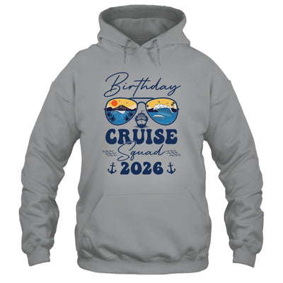 Birthday Cruise Squad 2026 Vacation Matching Family Shirt & Tank Top | teecentury
