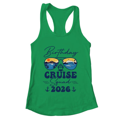 Birthday Cruise Squad 2026 Vacation Matching Family Shirt & Tank Top | teecentury