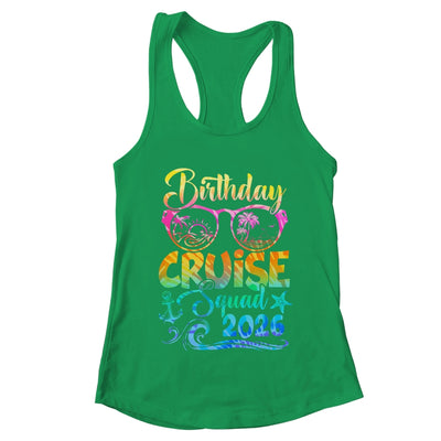 Birthday Cruise Squad 2026 Vacation Tie Dye Matching Family Shirt & Tank Top | teecentury