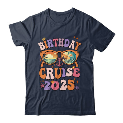 Birthday Cruise Squad Birthday Girls Party 2025 Groovy Shirt & Tank Top | teecentury