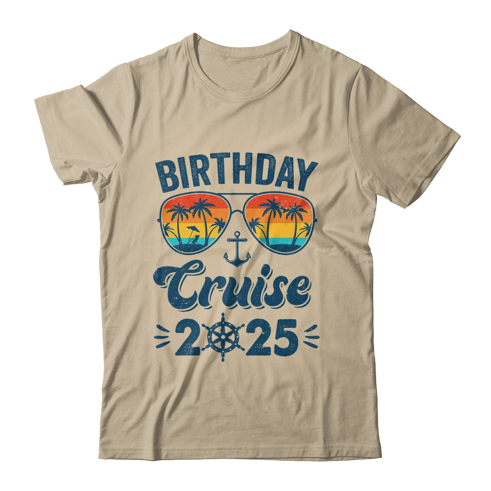 Birthday Cruise Squad Birthday Party Cruise Squad 2025 Shirt & Tank Top | teecentury