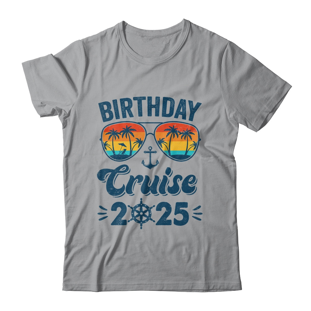 Birthday Cruise Squad Birthday Party Cruise Squad 2025 Shirt & Tank Top | teecentury