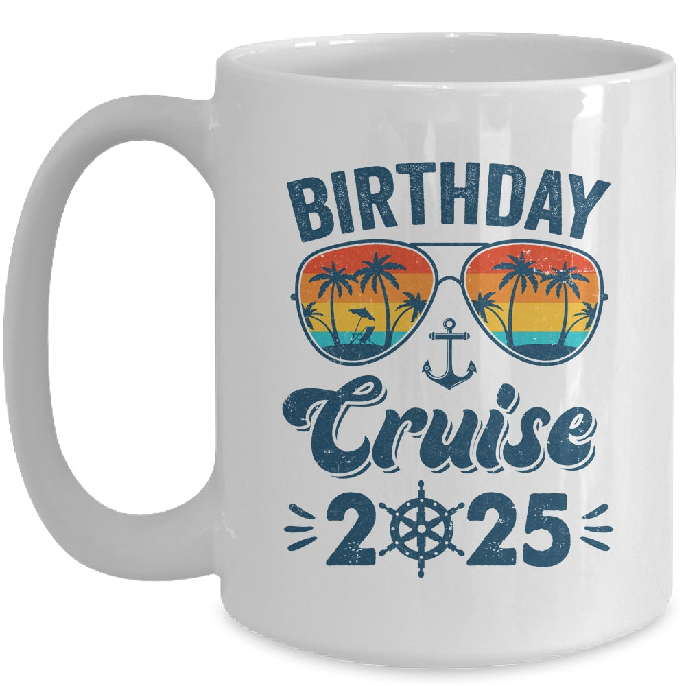 Birthday Cruise Squad Birthday Party Cruise Squad 2025 Mug | teecentury