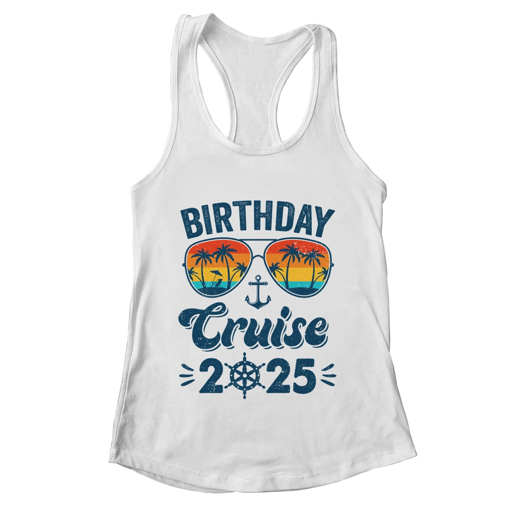 Birthday Cruise Squad Birthday Party Cruise Squad 2025 Shirt & Tank Top | teecentury