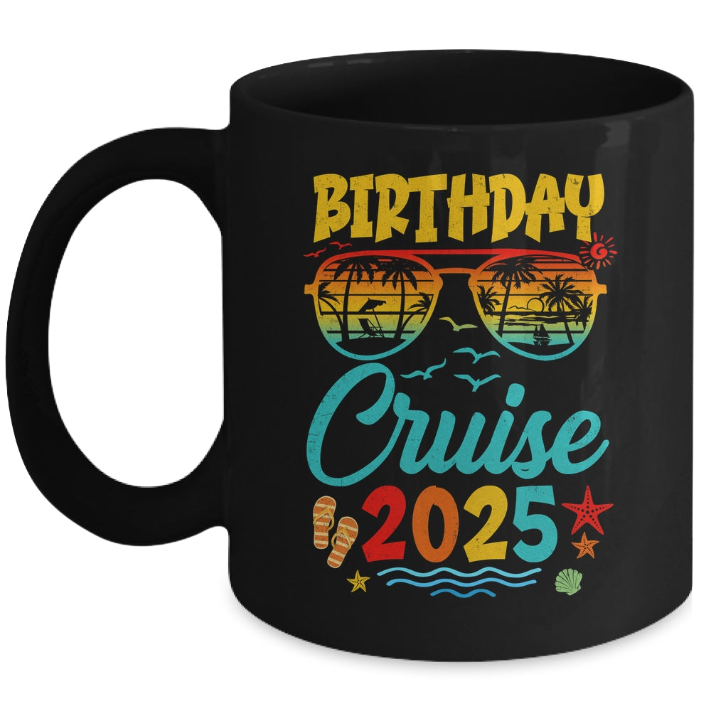Birthday Cruise Squad Birthday Party Vacation 2025 Mug | teecentury