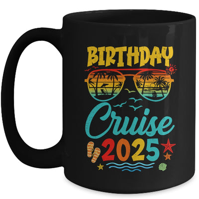 Birthday Cruise Squad Birthday Party Vacation 2025 Mug | teecentury