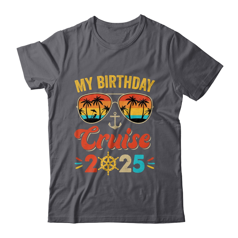 Birthday Cruise Squad Boys Girls Birthday Cruise Squad 2025 Shirt & Tank Top | teecentury