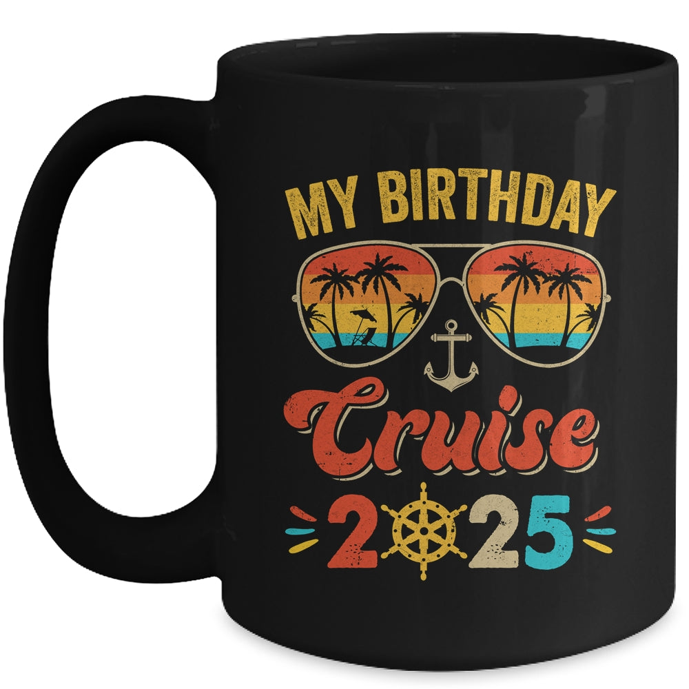 Birthday Cruise Squad Boys Girls Birthday Cruise Squad 2025 Mug | teecentury