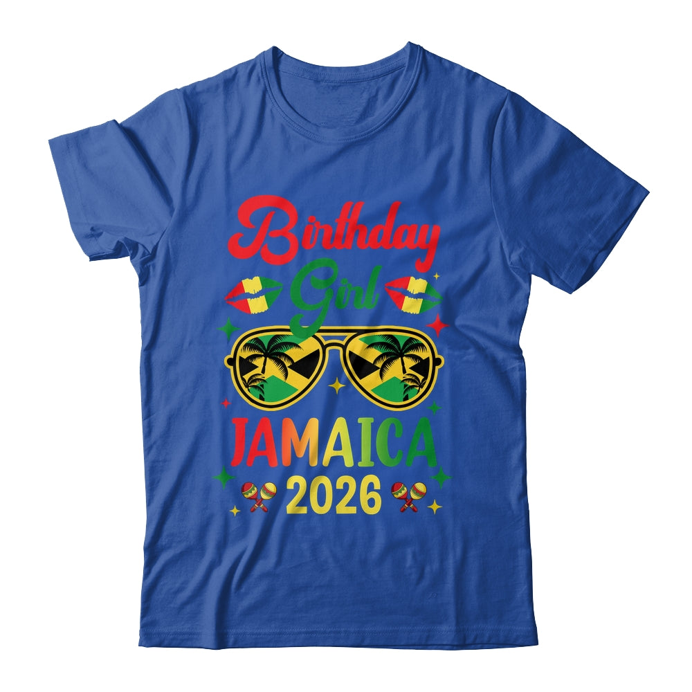 Birthday Girl 30th 20th Jamaica Vacation Party 2026 Shirt & Tank Top | teecentury