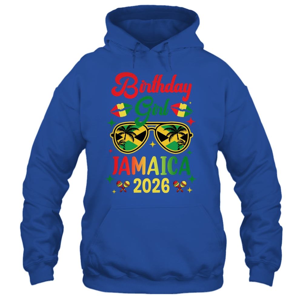 Birthday Girl 30th 20th Jamaica Vacation Party 2026 Shirt & Tank Top | teecentury