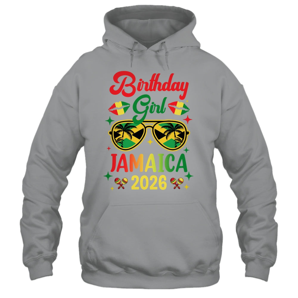 Birthday Girl 30th 20th Jamaica Vacation Party 2026 Shirt & Tank Top | teecentury