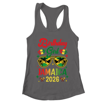 Birthday Girl 30th 20th Jamaica Vacation Party 2026 Shirt & Tank Top | teecentury