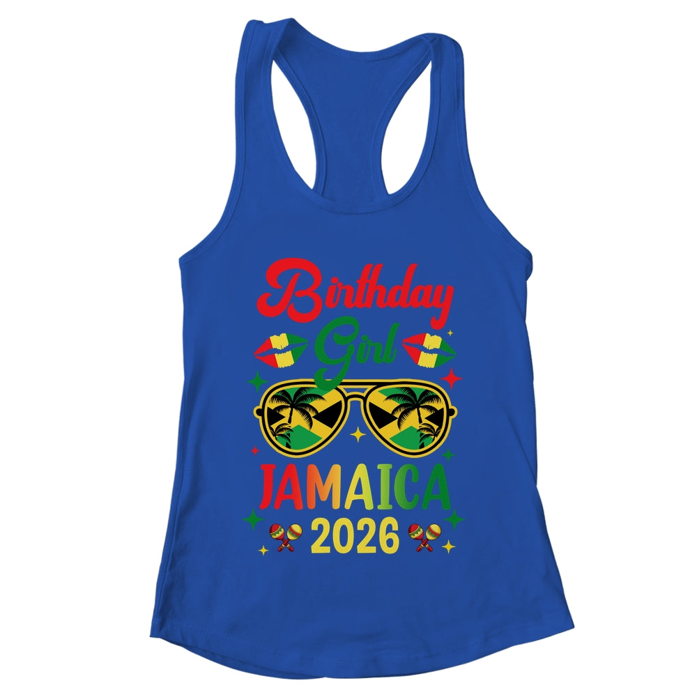 Birthday Girl 30th 20th Jamaica Vacation Party 2026 Shirt & Tank Top | teecentury
