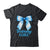 Birthday Girl Blue Coquette Bow Birthday Party Family Shirt & Hoodie | teecentury