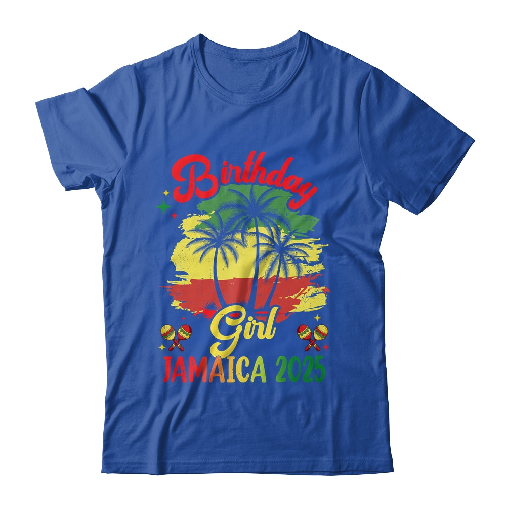 Birthday Girl Jamaica 2025 30th 50th Party Vacation Matching Shirt & Tank Top | teecentury